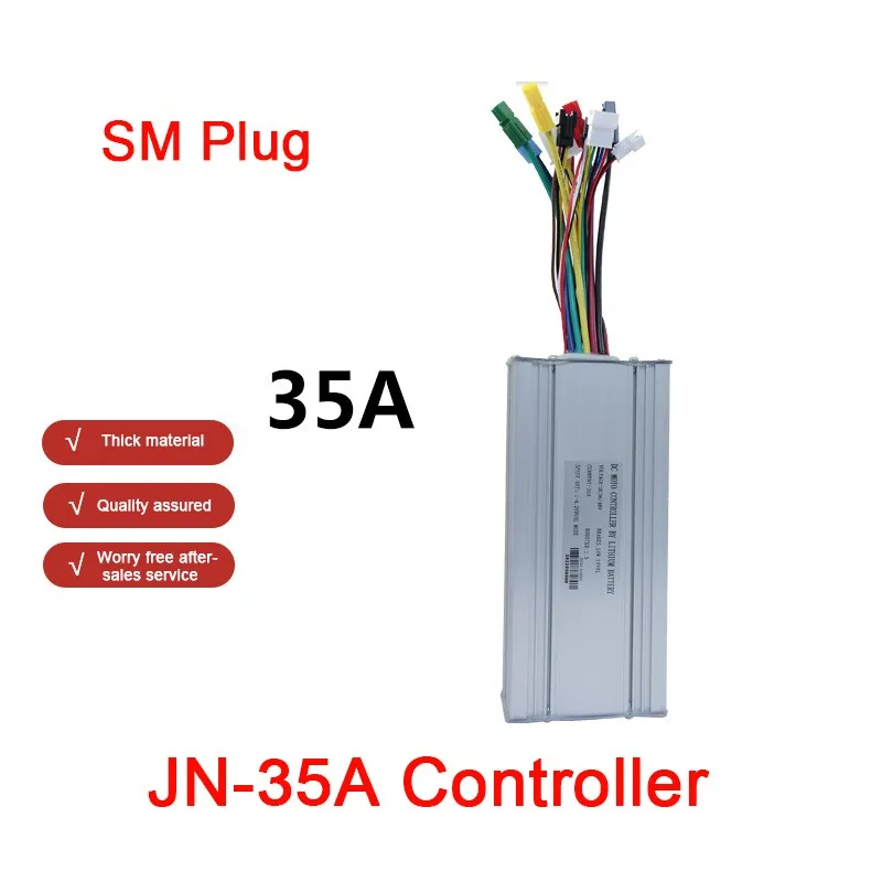 Original Electric scooter controller JN 35A 15-tube SM Plug Controller for 36V/48V e-Bike refit Accessory