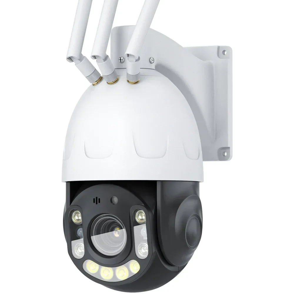 Telecamera IP da 5MP Telecamera di rete IP di sicurezza 4G Zoom 36X 1080P HD PTZ Telecamera esterna per sorveglianza domestica Telecamera CCTV Visione notturna a colori