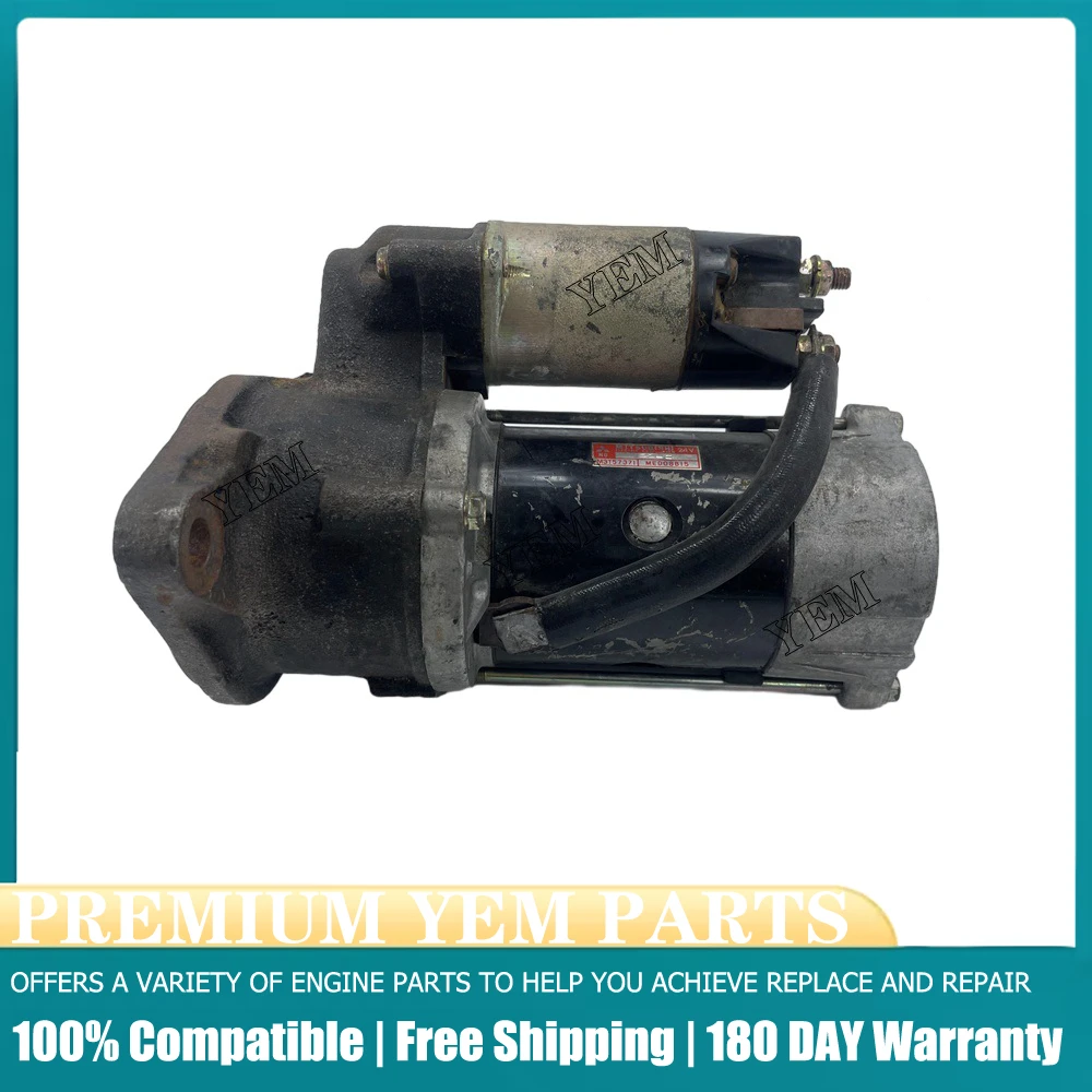 

USED 6DR5 STARTER MOTOR ME008815 FOR MITSUBISHI ENGINE.