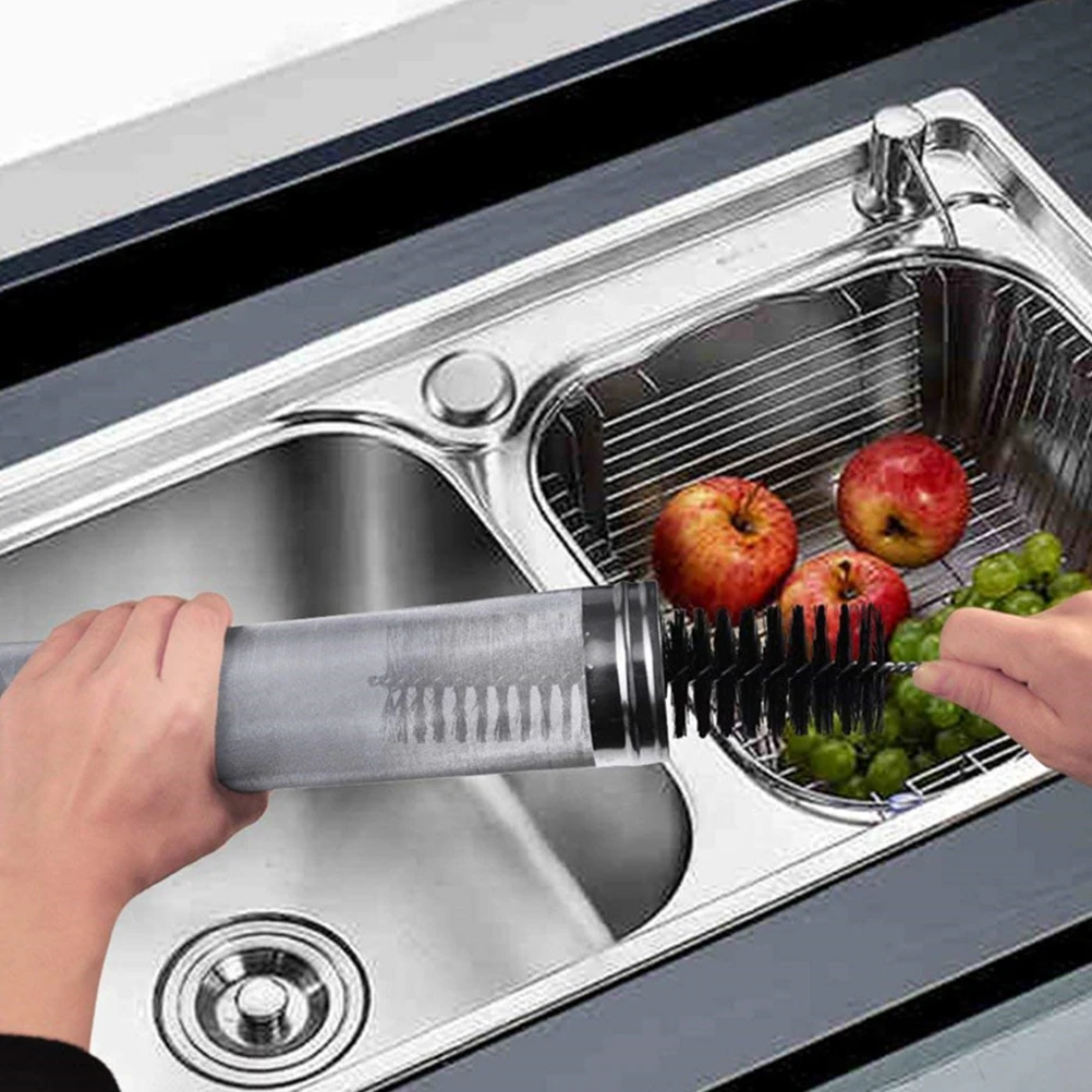 

1 set Stainless Steel Reusable Filter Cylinder With Lid For Beer Brewing Hop Strainer Wine Making Mesh Tool Portable Brew Supply