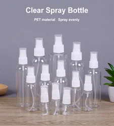 10/20/50pcs durchsichtige Plastiks prüh flasche tragbare leere Parfüm behälter nachfüllbare Haustier reise flasche Set 30/50/100ml