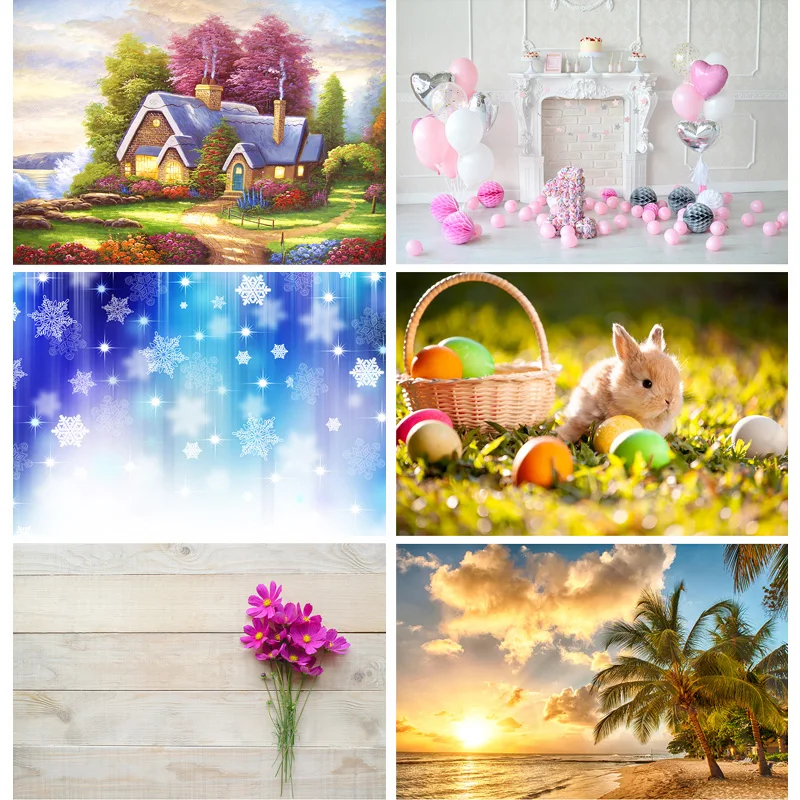 

Vinyl Custom Photography Backdrops Props Children's Birthday Festival Landscape Theme Photo Studio Props 2231 ZL-01