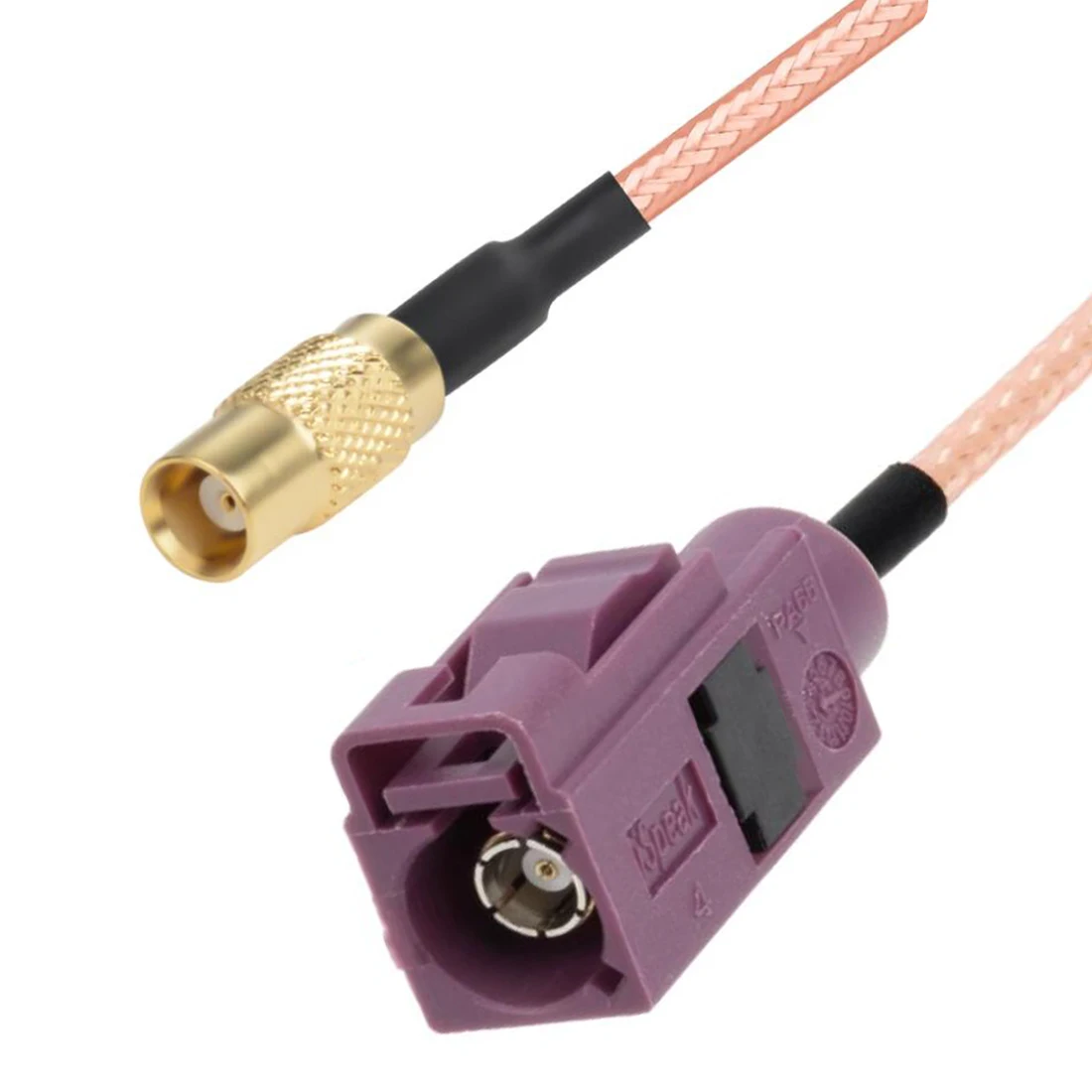 1PC Fakra D Male Female Purple Color To MCX Jack Plug Straight  Pigtail Cable Adapter RG316 15cm 6inch/30cm/50cm Wholesale NEW
