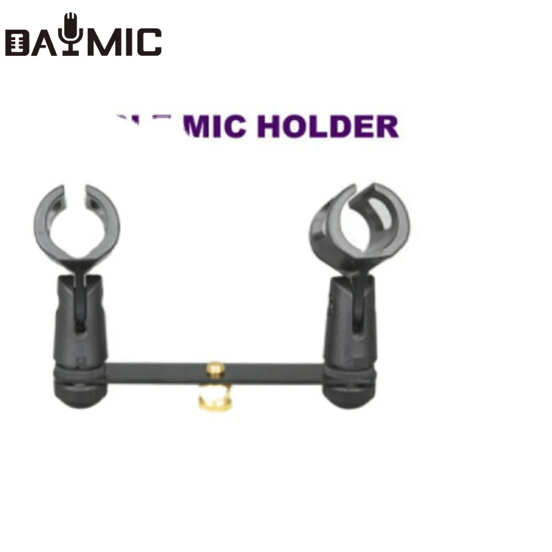 Imagem -02 - Mic Suporte Clipes Microfone Bar T-bar Thread Adapter Stand para Speech Chorus Floor Stand Profissional