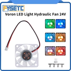 FYSETC Voron 4010 Hydraulic 24V LED Lighted Fan Rapid cooling Fan High Quality 3D Printer Parts for Voron 2.4 R2 3D Printer