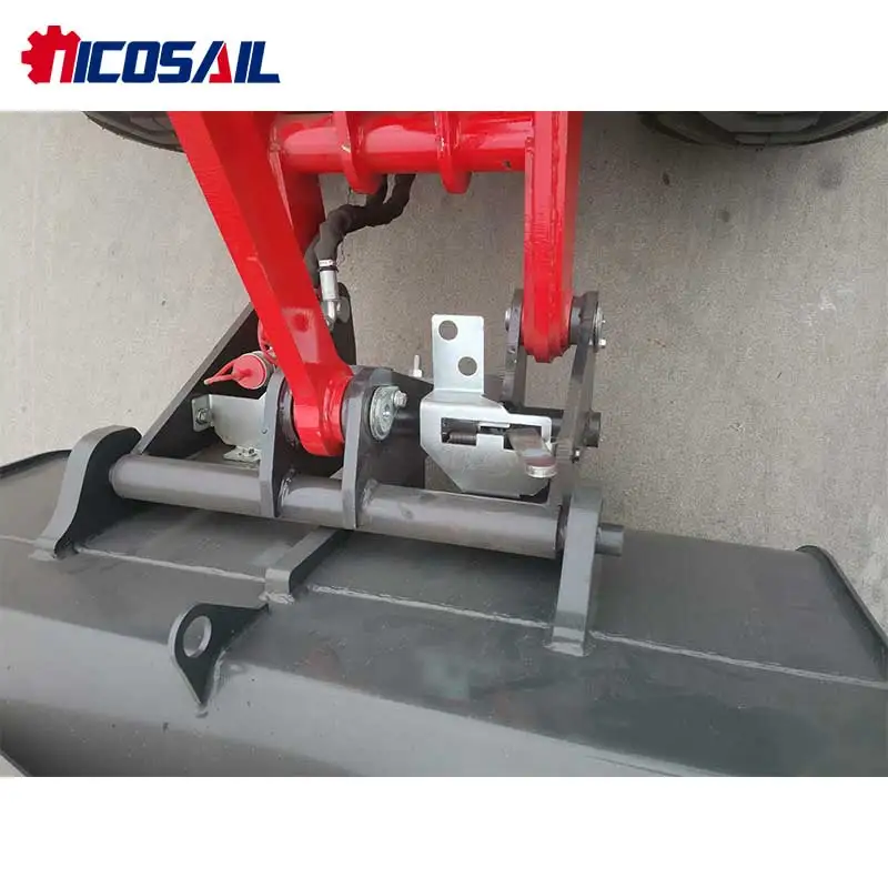 جرافة ذراع تلسكوبية جديدة ذات ثبات جيد، مثالية لمواقع البناء والزراعة ووضع الخطوط