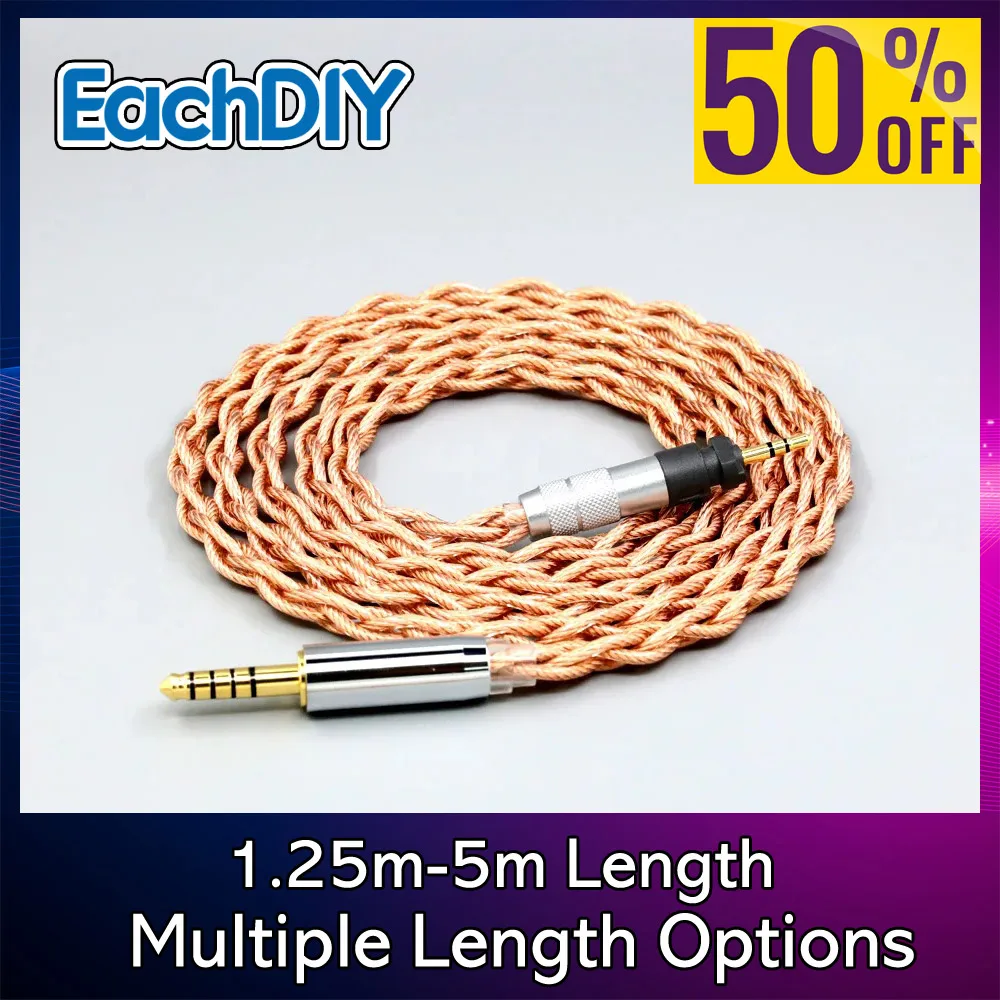 

Коаксиальный кабель для наушников с защитой из смешанного графена 7N OCC для SRH840 SRH940 SRH440 SRH750DJ Philips SHP9000 SHP8900 7793