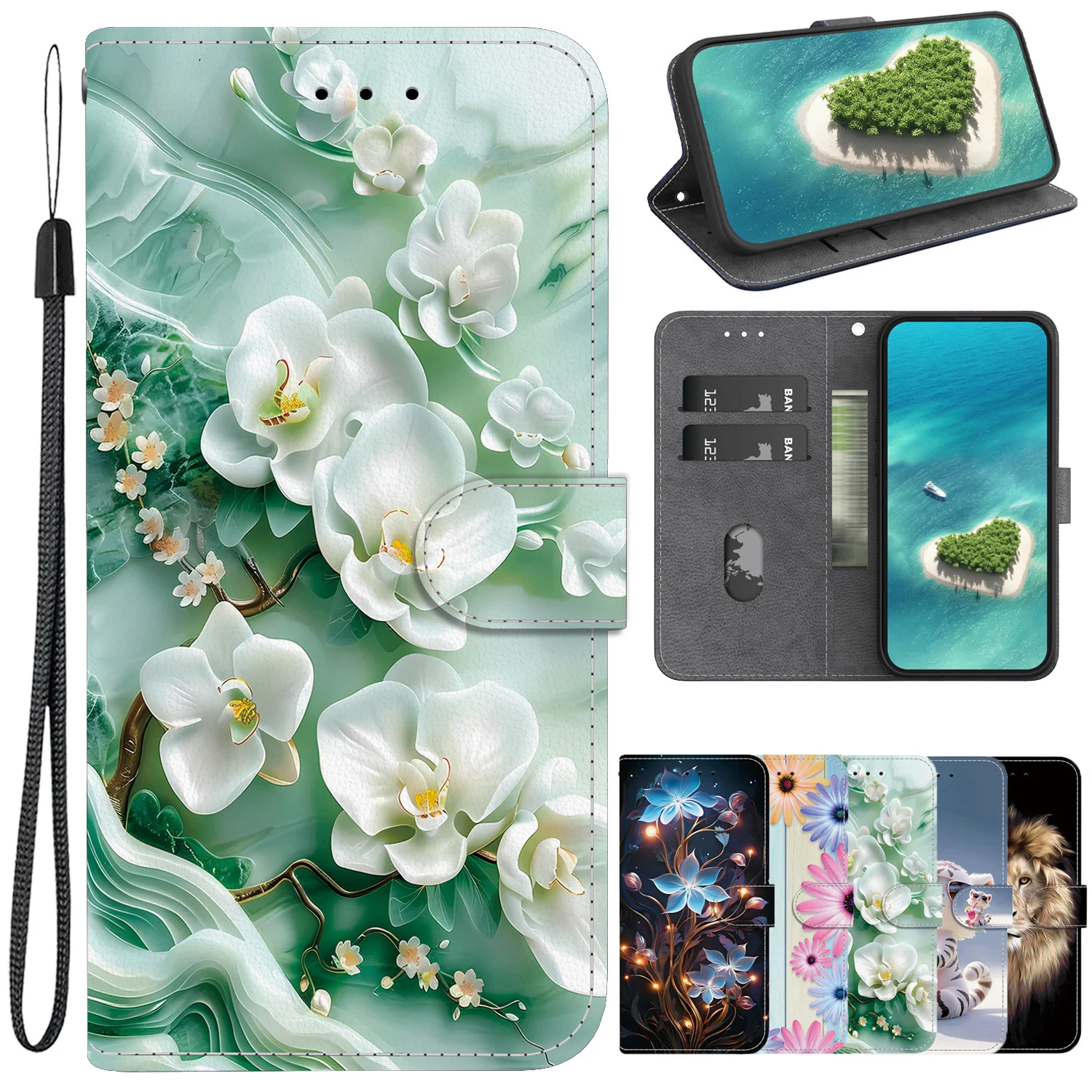 Stand Flip Wallet C…