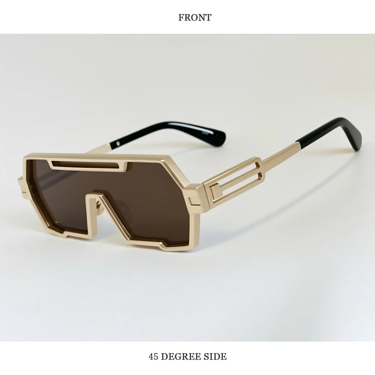 Quadratische Steampunk-Sonnenbrille für Damen 2026 Einteilige UV400-Schutz Sonnenbrille für Herren Markendesign Modische Brille Gafas De Sol Hombre – Detail 22