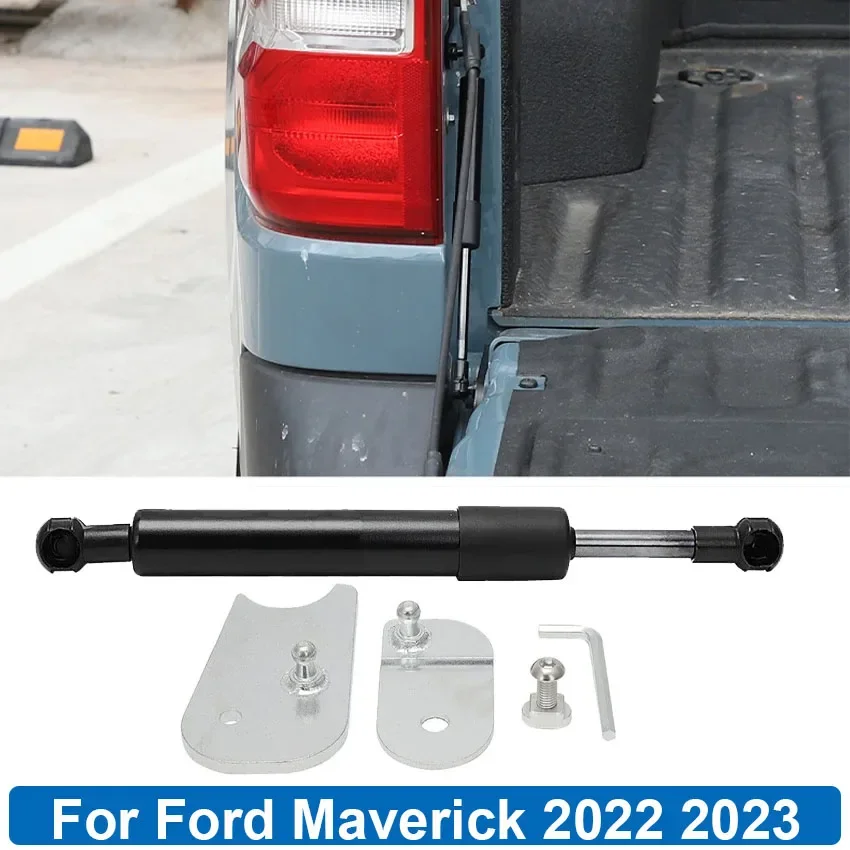 One Side Tailgate Gas Strut Assist Lift Support Shock Spring Slow Dowm Damper For Ford Maverick 2022 2023 Car Accessories