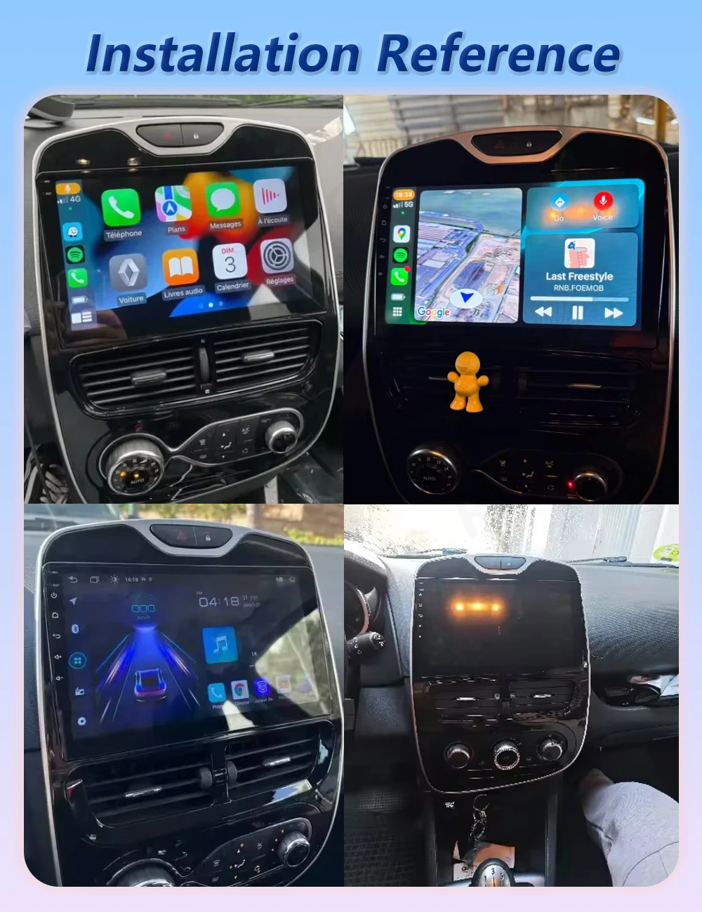Android 16 Auto Car Radio For Renault Clio 4 BH98 KH98 2016 2017 2018 2019 Carplay 5G Wifi 2din Video Stereo Multimedia Player