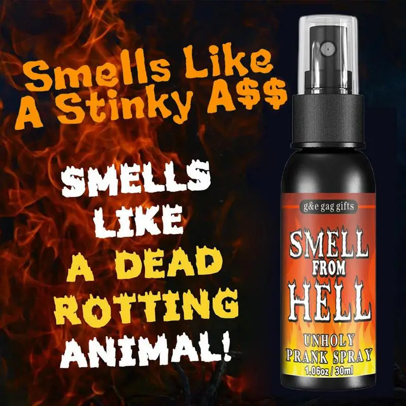 Liquid Fart Gag Prank Joke Spray Can Stink Bombs Smelly Stinky Gags 30ML Fart Spray Extra Strong Stink Prank Novel Funny Toys