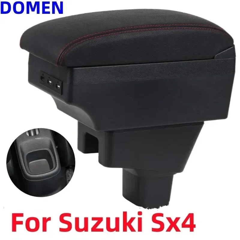 

New For SUZUKI SX4 Armrest Interior Parts Car Armrest box Retrofit parts Storage box Car Accessories Interior details USB