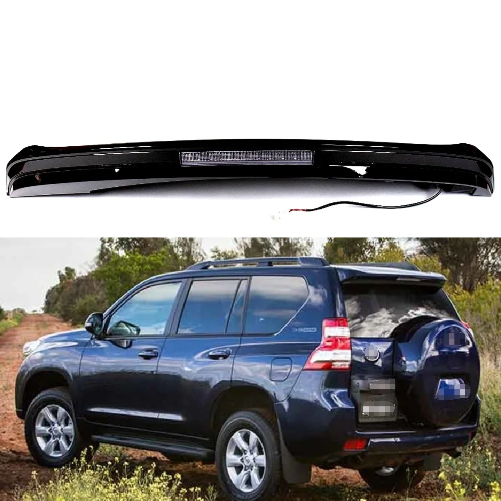 

MAICTOP High Quality Car Black Rear Wing Spoiler Tail for Prado 150 Lc150 Fj150 2014