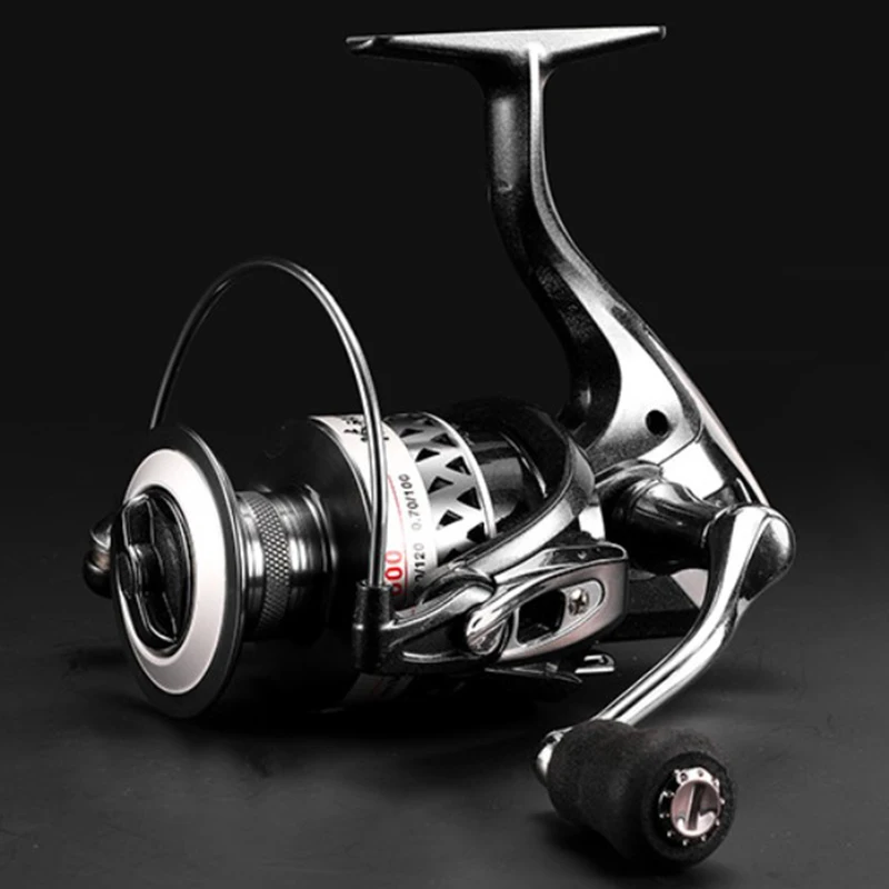 1pc Spinning Reel Handle Metal Fishing Big Metal Fishing Reel Strong DragCarp Molinete Carretilha Reels Trolling Accessories Mar