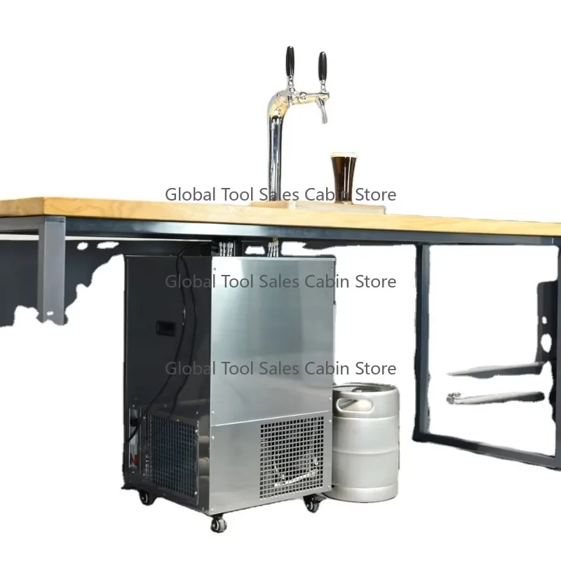 Automatic Draft Beer Chiller Dispenser Beverage Machine for Home Use Stainless Steel Temperature Controller Included