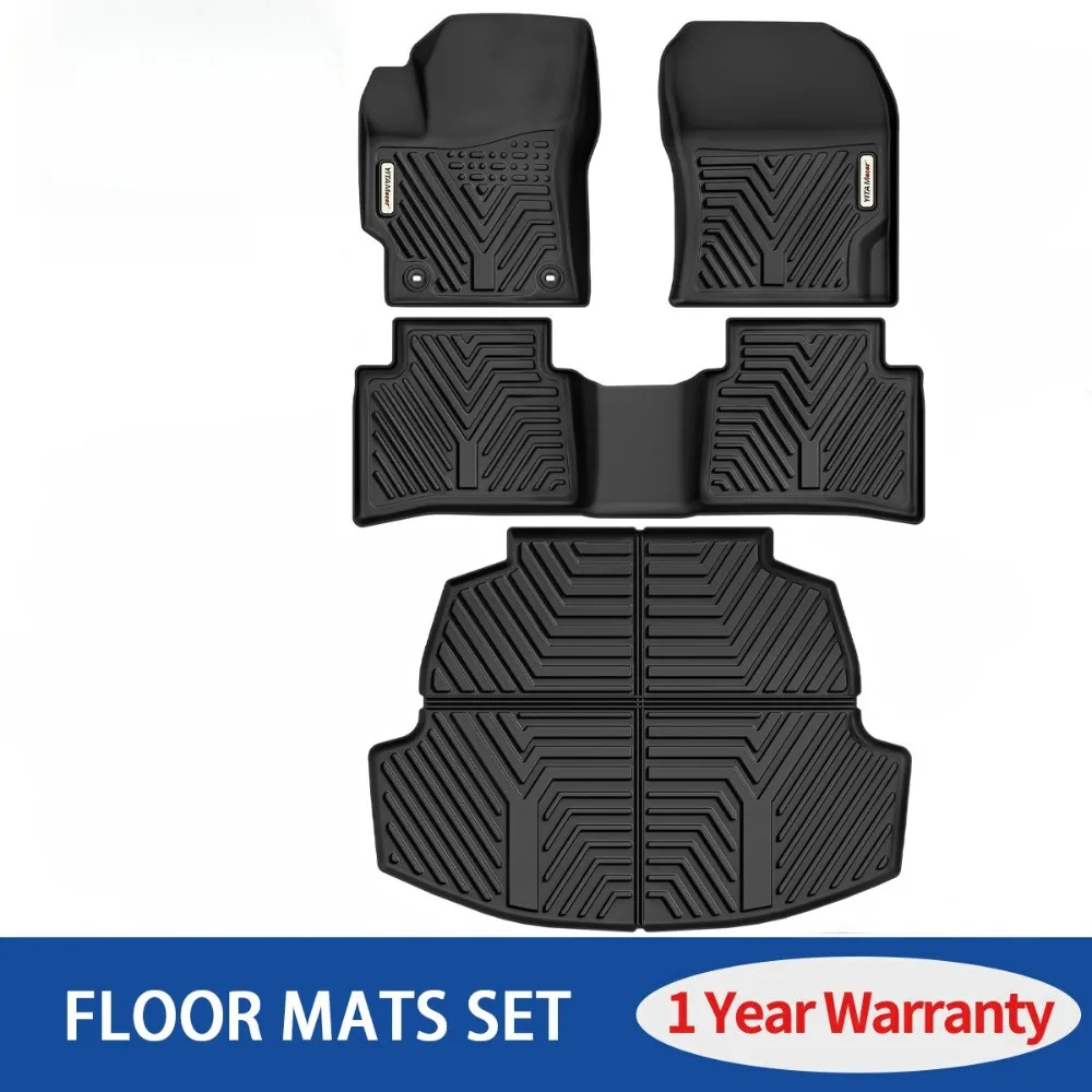 

3D Floor Mats & Cargo Liner For 2020- 2026 Toyota Corolla Sedan All Weather TPE