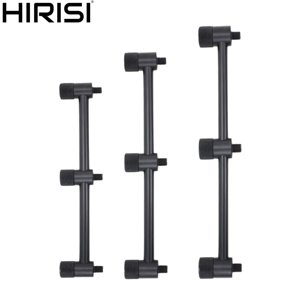 

Hirisi 1pcs Carp Fishing Aluminium Buzz Bars For 3 Rods Rod Support Holder