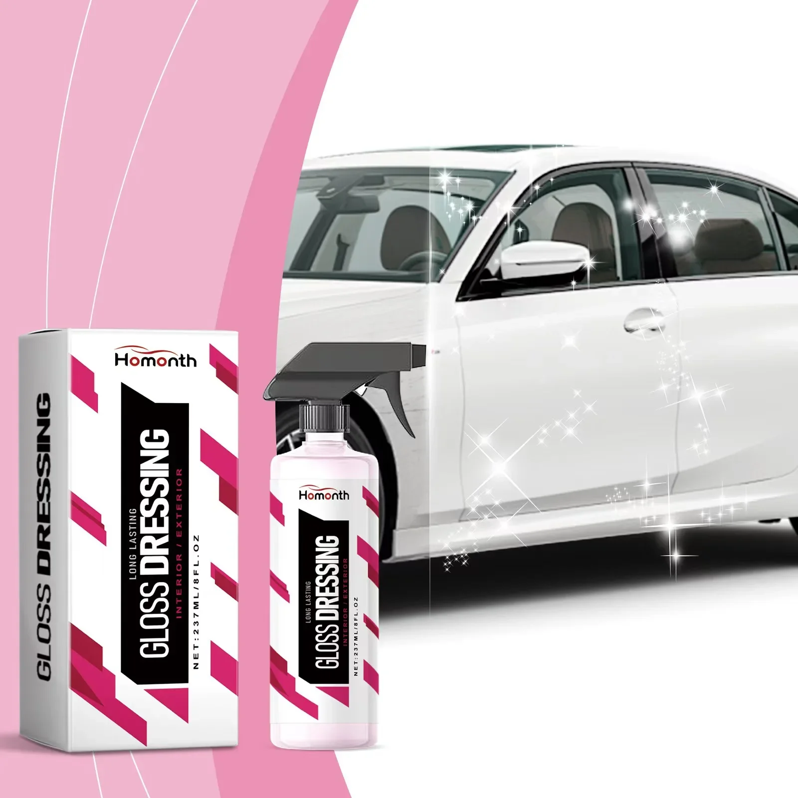 Car care gloss agent, car paint polishing, maintenance, polishing, anti fouling repair, car maintenance polishing agent