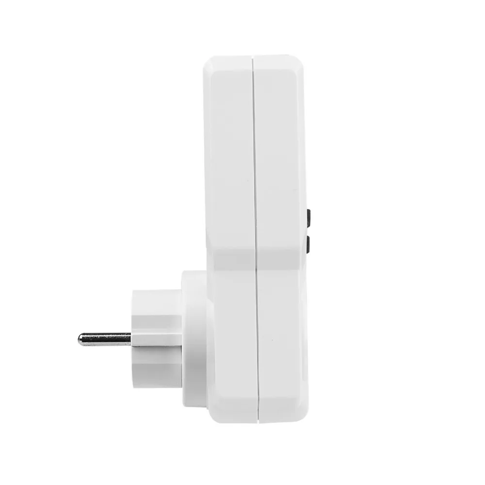 AC230V 16A Digital Timer Switch Programmable Electronic Timing Socket Outlet Appliance Time Control Timed Countdown EU Plug