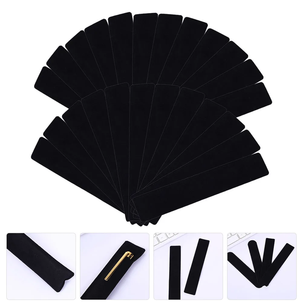 

40pcs Pen Bag Small Lightweight Organizer For Pens Pencils Markers Erasers Coins Jewelry Single Pouch Sleeve Gift Case Storage