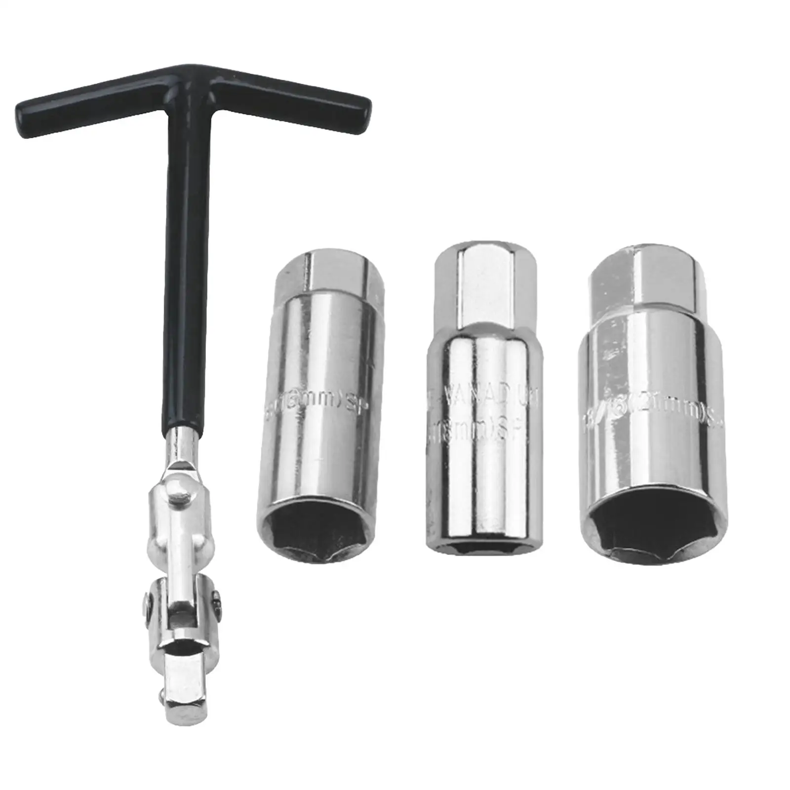 Spark Removal Hexagon Wrench T Handle Socket Wrenches Set Car Motorcycle Repair for Motorcycle Repair Shop