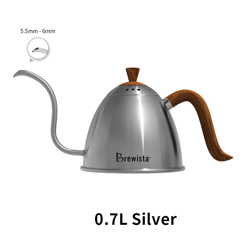 Imagem -06 - Chaleira Variável Gooseneck Controle de Temperatura Chaleira Brewista Bonavita Artisan Pour Over Coffee Pot 700ml