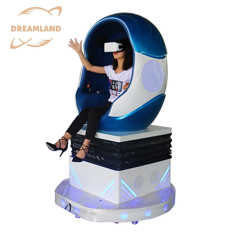 Coin Pusher Virtual Reality Single Vr Chair 9d Egg Cinema Equipment for Game Park