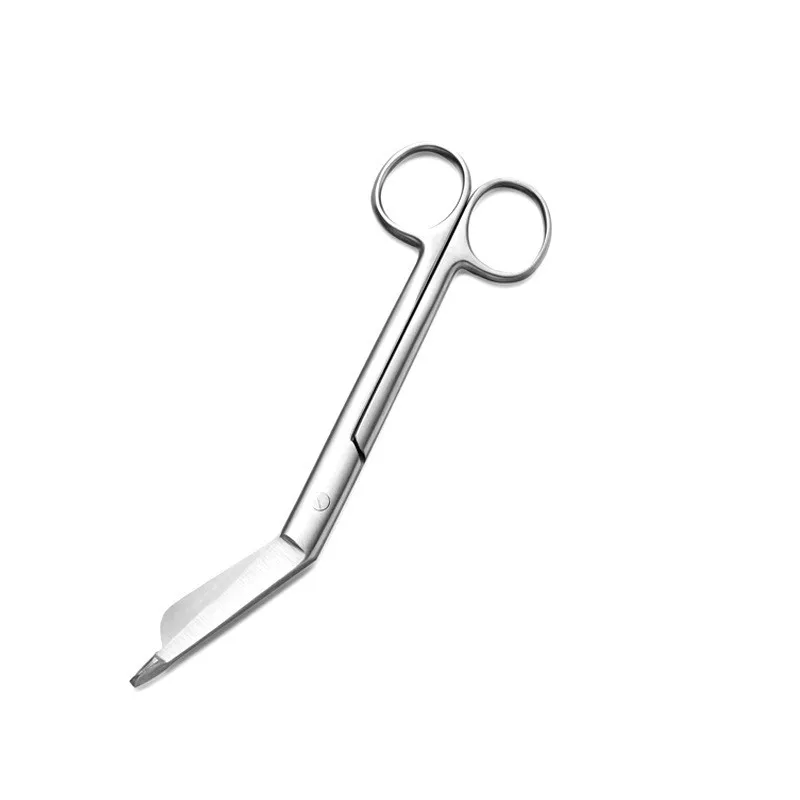 14cm Durable All-Steel Gauze Bandage Scissors Safety Blunt-Tip Plaster Scissors, Sharp Blades for Precise Cutting