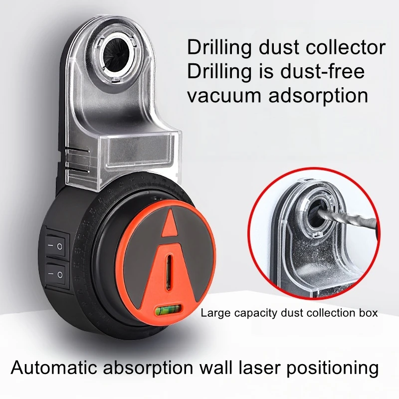 Multifunctional, High-Capacity, Self-Priming Laser Drilling Dust Collector for Home Use