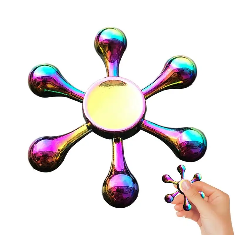 Fingertip Gyro Hand Finger Gyro Toy Spinner Fingertip Gyroscope Sturdy Funny Sensory Toys Rotation Fidget Hand Toy For Friends