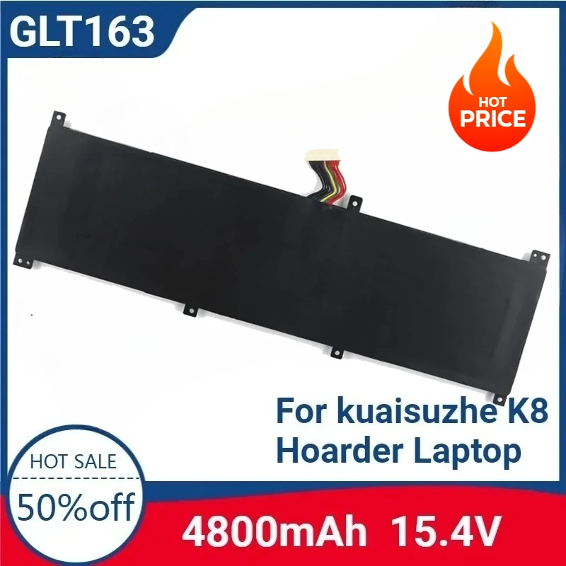 

For kuaisuzhe K8 Hoarder Laptop P03 P159 X11 For Hipaa I7 SH56 IRU Z15S lingrui S1Pro Mimoer SU53 G10 GLT163 GLX163-4S1P Battery