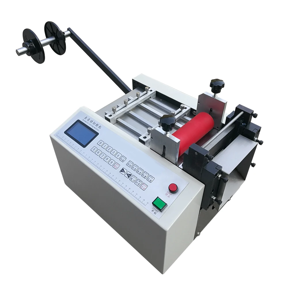 

QK-100D Table Type Automatic Roll to Sheet Cutting Machine Desktop Paper Pvc Non-woven Fabric Cutting Machine