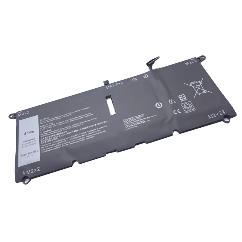 Imagem -03 - Lmdtk Novo Hk6n5 13 135390 Xps Bateria do Portátil para Dell Inspiron 9370 9380 P82g Dxgh8 7.6v 45wh