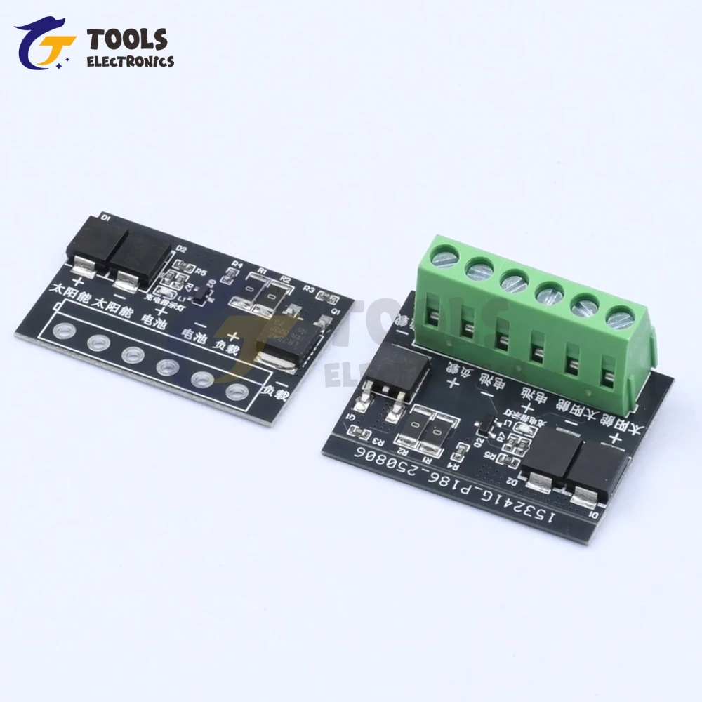 

DC 6-45V Solar Street Light Control Board LED Light Fully Automatic Solar Light Driver Control Board
