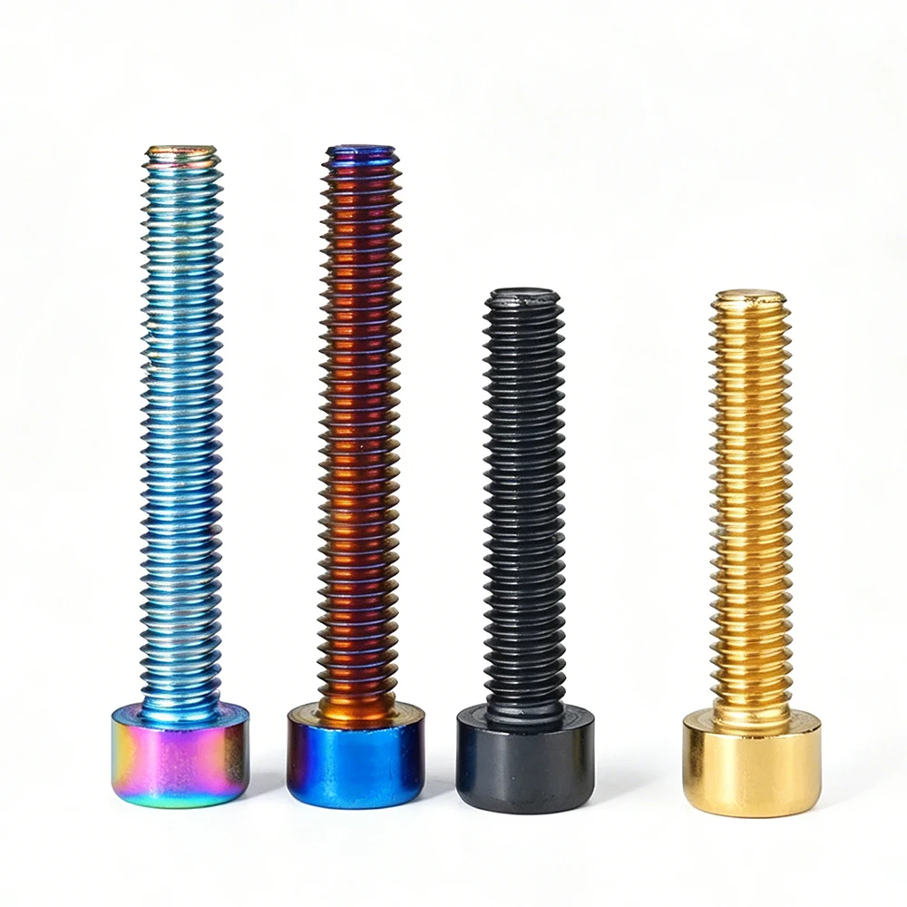 M3 M4 M5 M6 A2 STAINLESS STEEL ALLEN BOLT SOCKET CAP SCREW HEX HEAD ANODIZING DIN 912