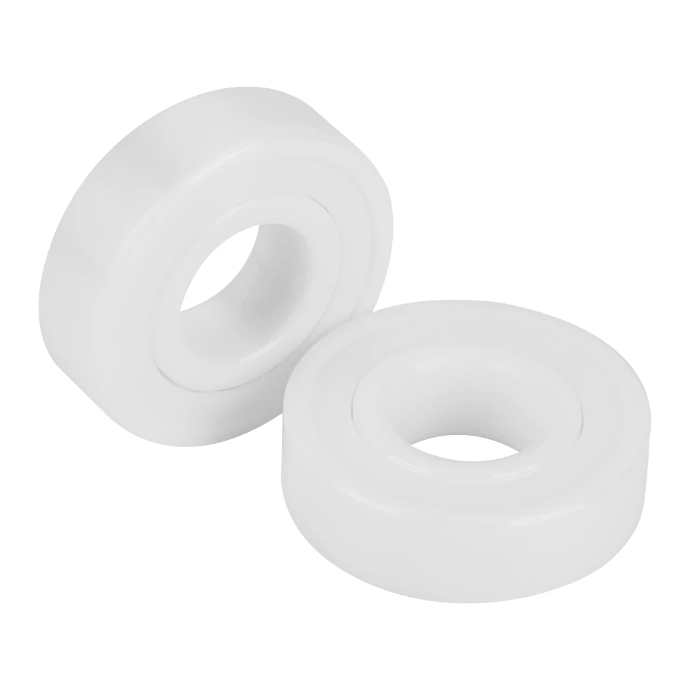 2pcs 6001-2RS 12x28x8mm High Precision Sealed Full Ceramic ZrO2 Ball Bearing