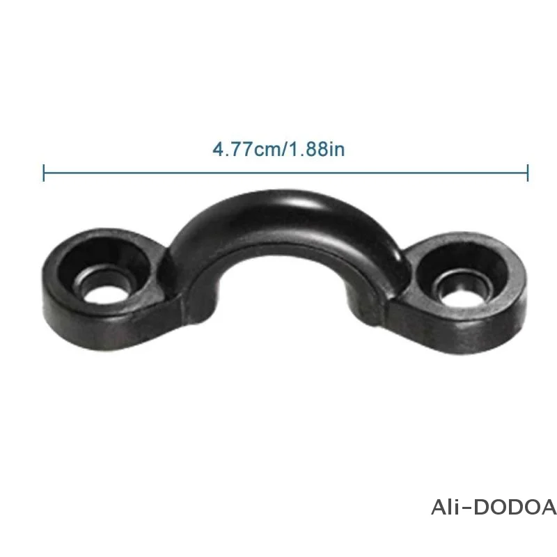 10 個カヤックパッドアイキット 20 個ネジアクセサリーナイロンバンジーデッキループカヤック交換部品カヌーリギング用