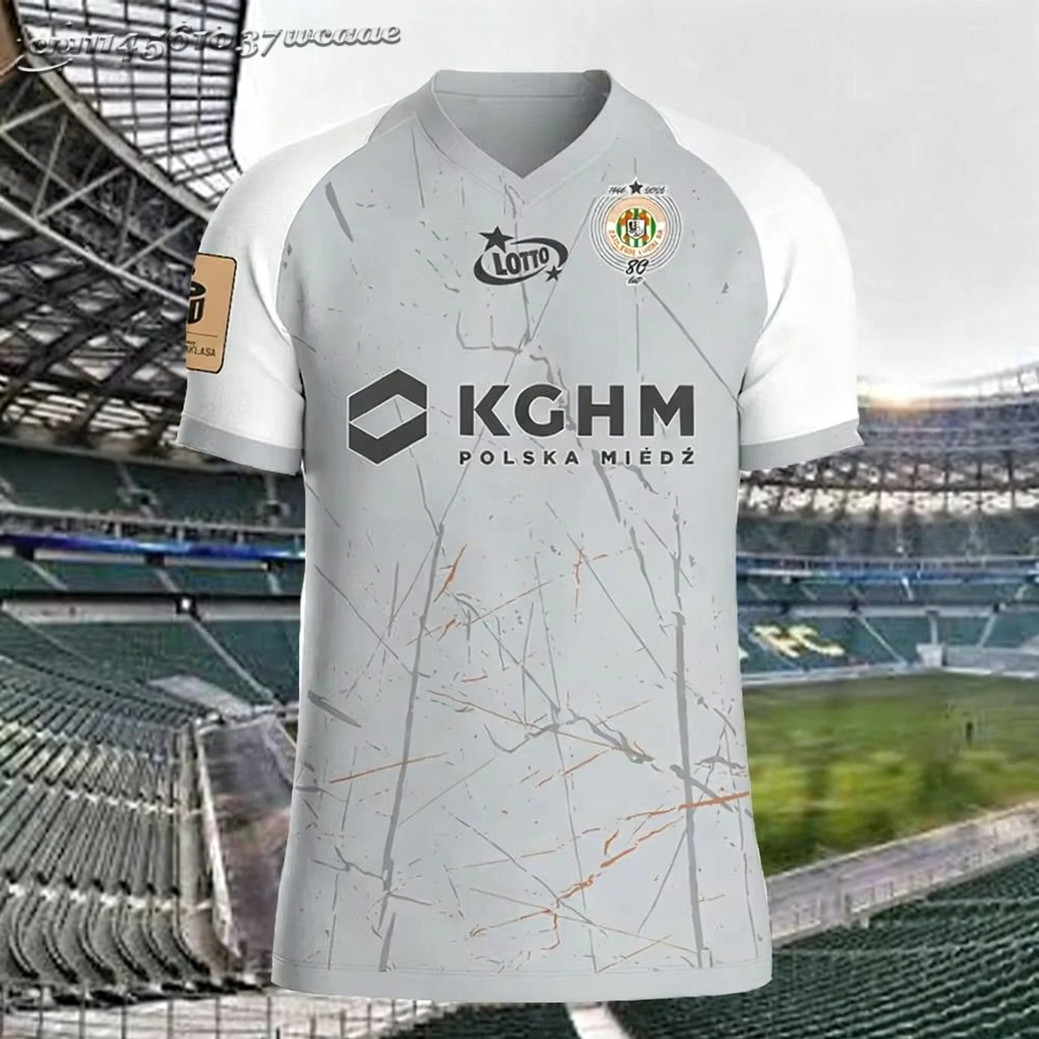 Family Matching 27/26 New Arrivals Poland Pogoń Szczecin Football Jersey Breathable Polish Mens TShirt Family Fans Footy Jersey