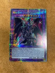 Duel Monsters Yugioh Konami  BROL-EN094 Red-Eyes Dark Dragoon STARLIGHT RARE 1st English TCG Collection Mint Card