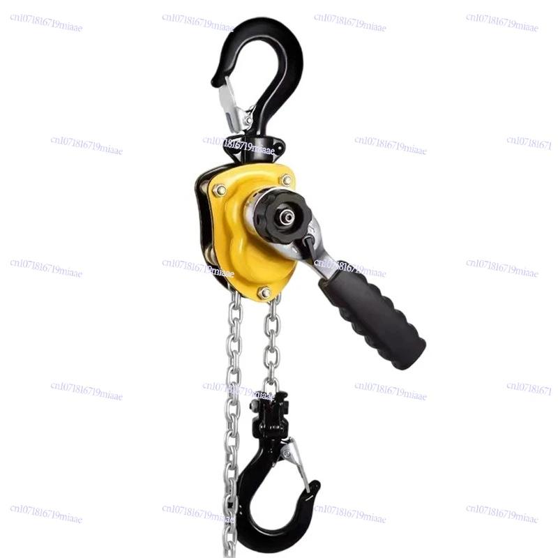 Aluminum alloy wrench hoist mini miniature portable traction ring chain hand hoist chain