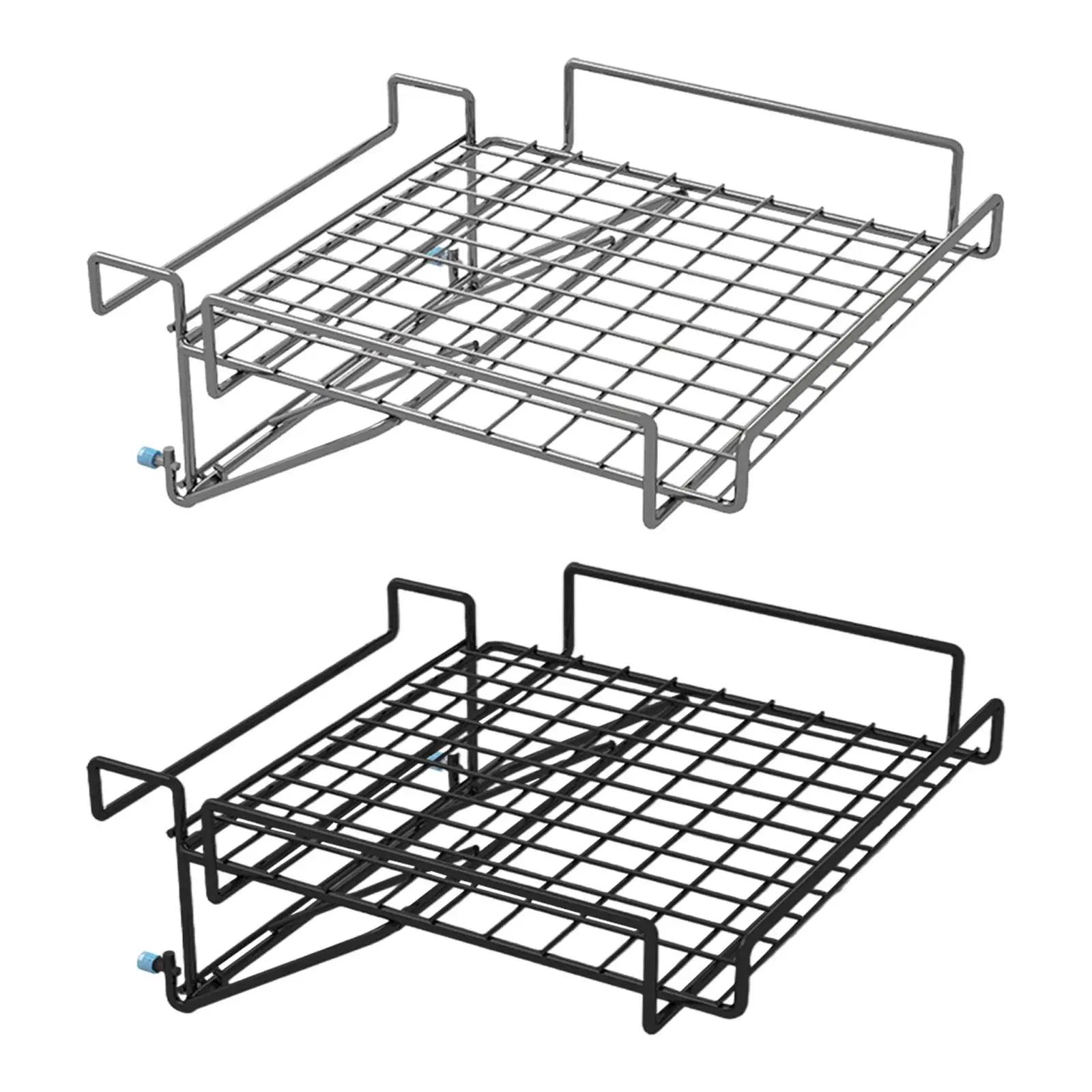 

Foldable Cabinet Door Organizer Hanging Storage Shelf for Bathroom RV Home
