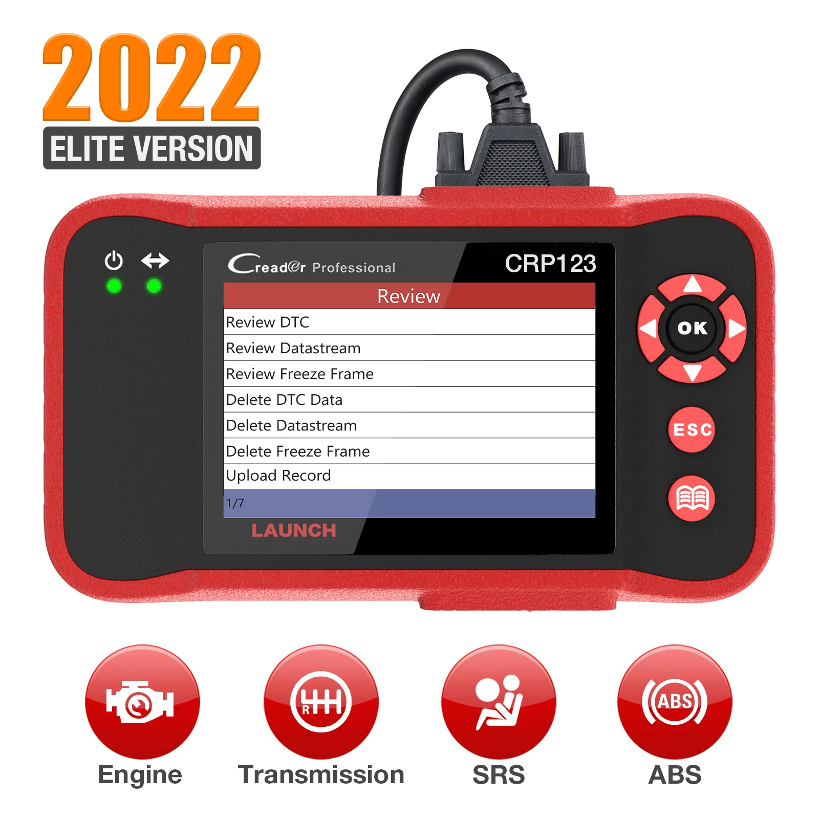 LAUNCH X431 CRP123 ΠΠ²ΡΠΎΠΌΠΎΠ±ΠΈΠ»ΡΠ½ΡΠΉ ΡΠΊΠ°Π½Π΅Ρ OBD2 ΠΠ½ΡΡΡΡΠΌΠ΅Π½Ρ Π΄Π»Ρ Π΄ΠΈΠ°Π³Π½ΠΎΡΡΠΈΠΊΠΈ ΡΠΈΡΡΠ΅ΠΌ ABS/SRS/ΡΡΠ°Π½ΡΠΌΠΈΡΡΠΈΠΈ/Π΄Π²ΠΈΠ³Π°ΡΠ΅Π»Ρ Π‘ΠΊΠ°Π½ΠΈΡΠΎΠ²Π°Π½ΠΈΠ΅ ΠΏΠΎΠΆΠΈΠ·Π½Π΅Π½Π½ΠΎΠ΅ Π±Π΅ΡΠΏΠ»Π°ΡΠ½ΠΎΠ΅ ΠΎΠ±Π½ΠΎΠ²Π»Π΅Π½ΠΈΠ΅ LAUNCH X431 CRP123 ΠΠ²ΡΠΎΠΌΠΎΠ±ΠΈΠ»ΡΠ½ΡΠΉ ΡΠΊΠ°Π½Π΅Ρ OBD2 ΠΠ½ΡΡΡΡΠΌΠ΅Π½Ρ Π΄Π»Ρ Π΄ΠΈΠ°Π³Π½ΠΎΡΡΠΈΠΊΠΈ ΡΠΈΡΡΠ΅ΠΌ ABS/SRS/ΡΡΠ°Π½ΡΠΌΠΈΡΡΠΈΠΈ/Π΄Π²ΠΈΠ³Π°ΡΠ΅Π»Ρ Π‘ΠΊΠ°Π½ΠΈΡΠΎΠ²Π°Π½ΠΈΠ΅ ΠΏΠΎΠΆΠΈΠ·Π½Π΅Π½Π½ΠΎΠ΅ Π±Π΅ΡΠΏΠ»Π°ΡΠ½ΠΎΠ΅ ΠΎΠ±Π½ΠΎΠ²Π»Π΅Π½ΠΈΠ΅
