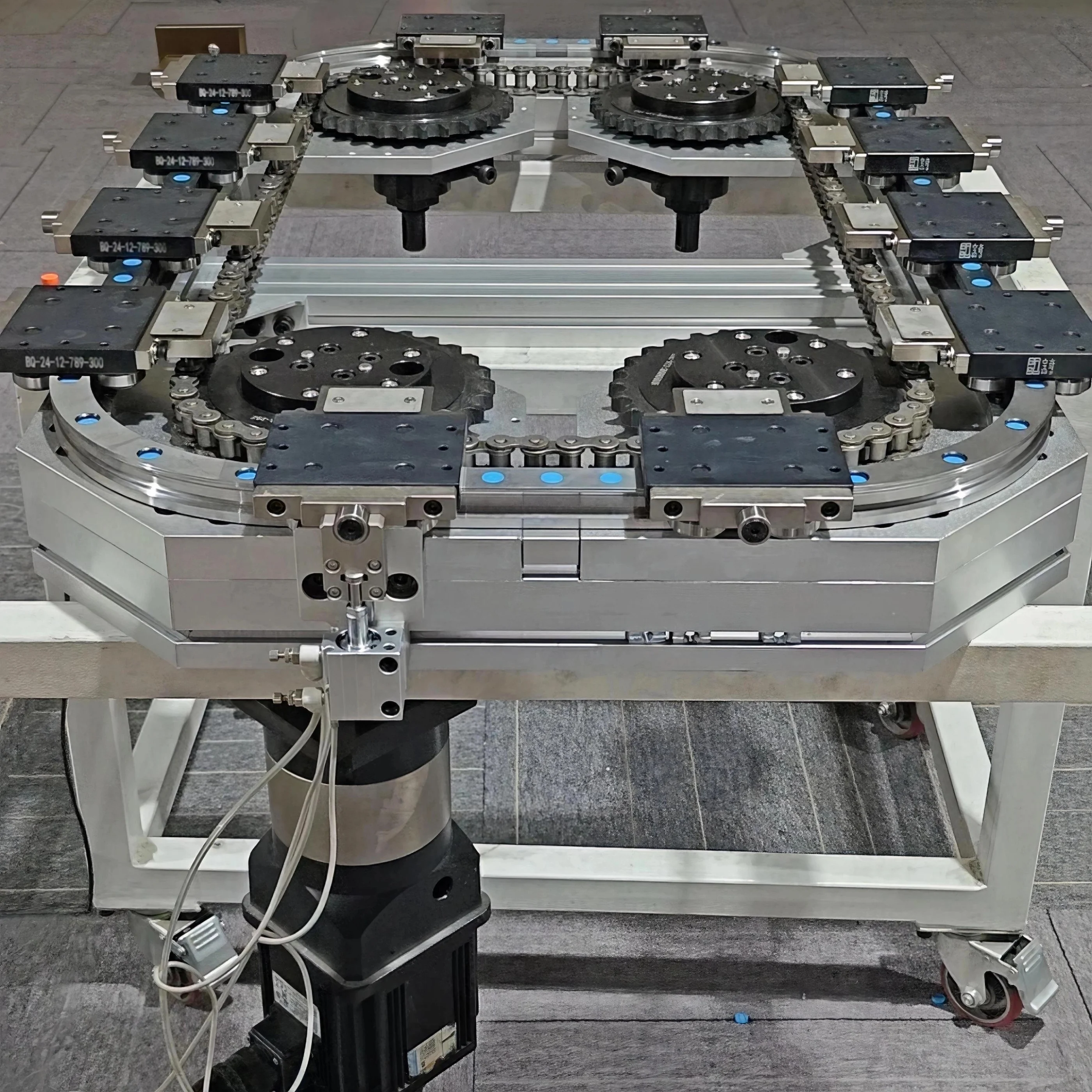 HCYHigh Performance Belt-driven Circular Guide Conveyor System for High-End Automatic Intelligent Equipment