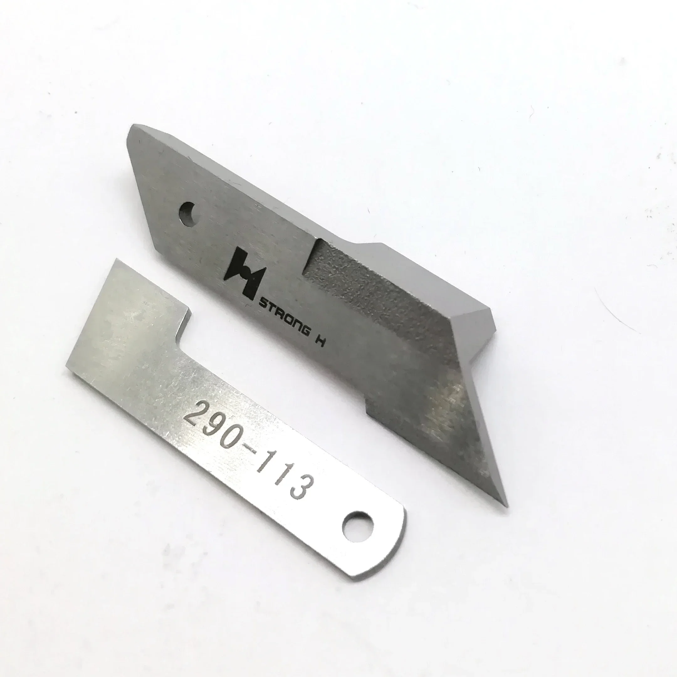 1set Upper & Lower KNIFE STRONG.H brand  fit Rimoldi Serger 27,28,29,227,228,229,327, 329,330,B27,E28,B29 # 290-113 # 290-112