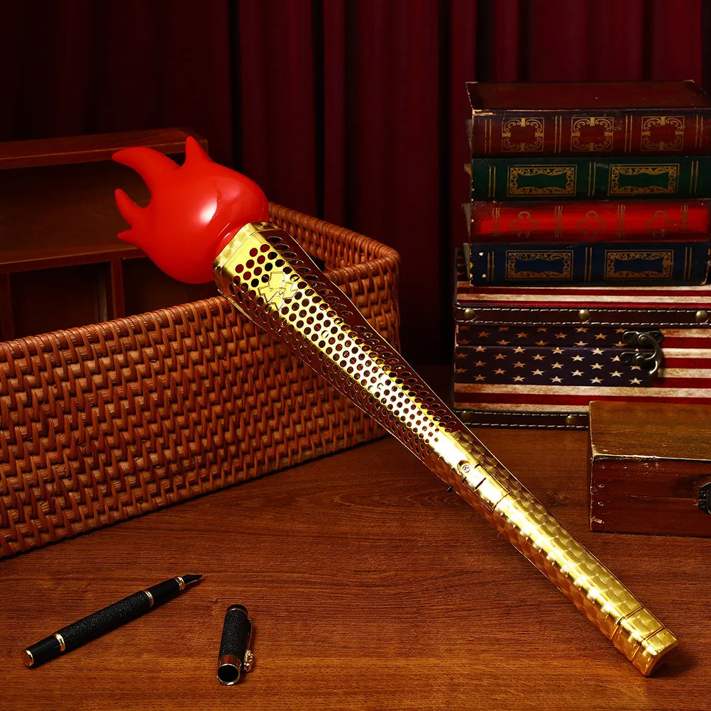 

Реалистичные имитации факелов (4 шт.) для косплея, сценических выступлений, портативные, легкие, из АБС-пластика, для вечеринок, свадеб, фестивалей, креативный декор