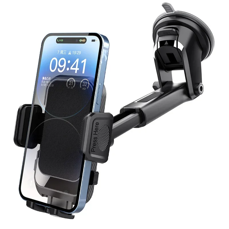 Car mobile phone holder Car suction cup type out of the trend navigation support clip Paste in the car