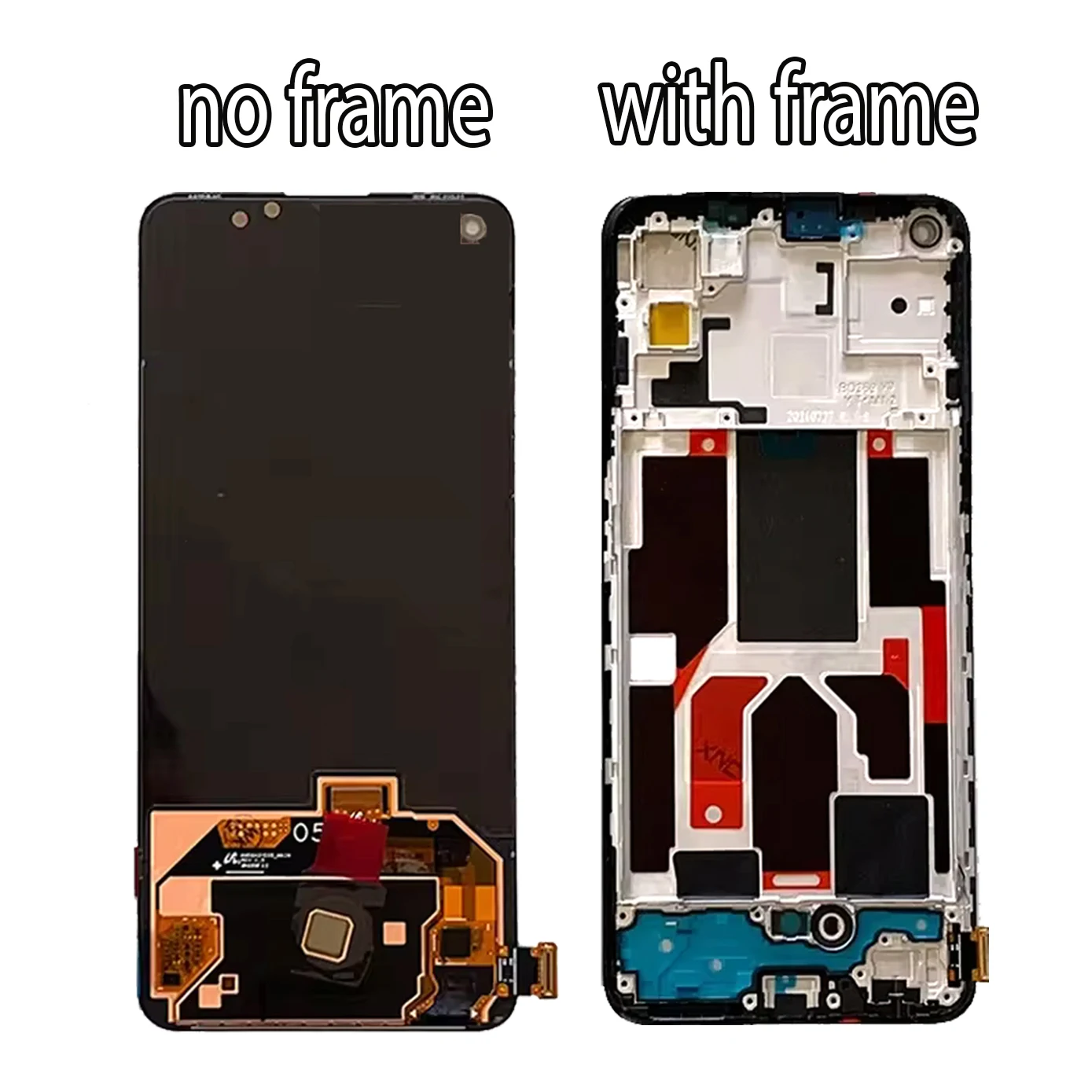 6.43“AMOLED X3Lite Display For Oppo Find X3 Lite CPH2145 LCD Display Touch Panel Screen Digitizer Assembly Replacement