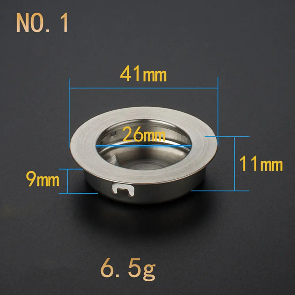 15Pcs Stainless Steel Sliding Door Pulls Durable Cabinet Drawer Handles Replacement Silver Tone Stainless Door Handle