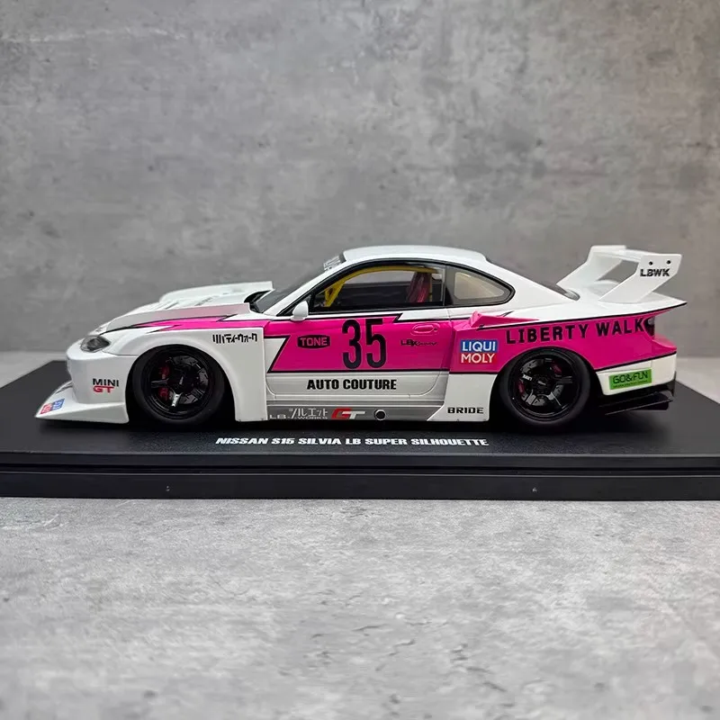 GT Spirit 1/18 Nissan S15 Silvia Lb Super Silhouette Cldc046b Vehicle Model Limited New Collectible Model Static Model Boy Gifts - view 3